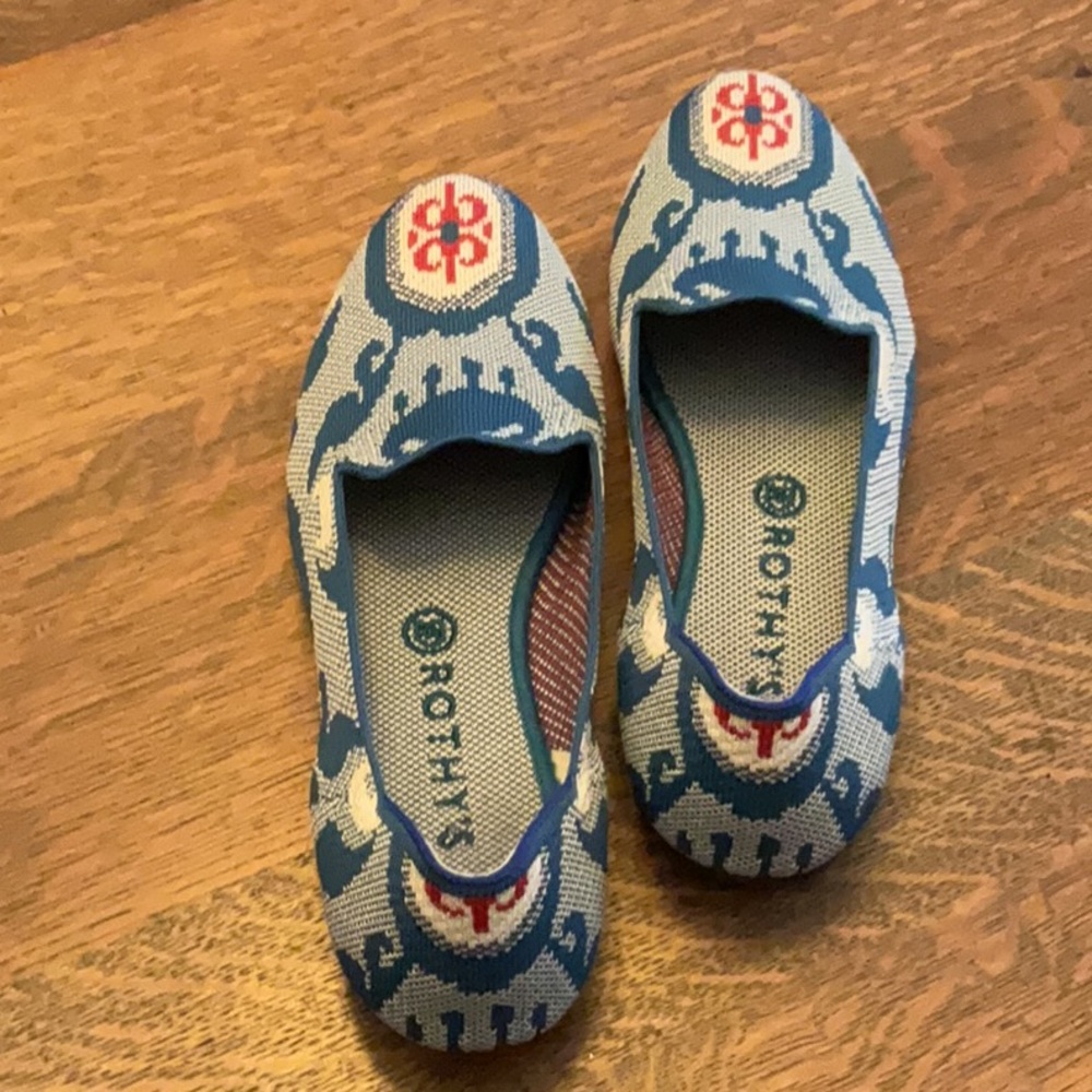 Rothy’s Moroccan slip on shoes